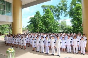 4. พิธีลงนามถวายพระพรชัยมงคลและถวายราชสดุดี เฉลิมพระเกียรติสมเด็จพระเจ้าอยู่หัวมหาวชิราลงกรณ บดินทรเทพยวรางกูร วันที่ 27 กรกฎาคม 2560 ณ ชั้น 1 ลานหน้าอาคารเรียนรวมและอำนวยการ (อาคาร 14) มหาวิทยาลัยราชภัฏกำเเพงเพชร 